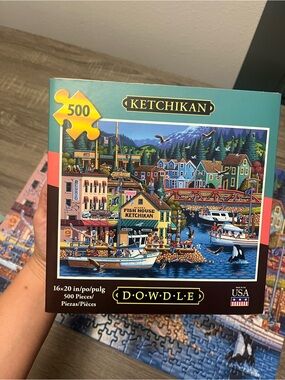 🧩$6 SALE🧩 DOWDLE | 500-Piece | Really Enjoyable - Jigsaw Puzzle